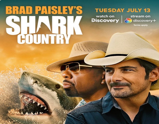 Brad Paisley Is Singing To The Sharks During ‘Shark Week’ On Discovery