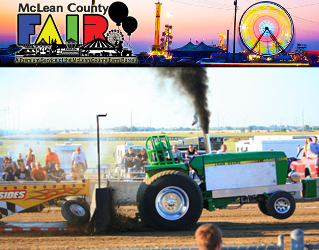 Win McLean County Fair Tractor Pull Tickets with Tickets @ Two on B104