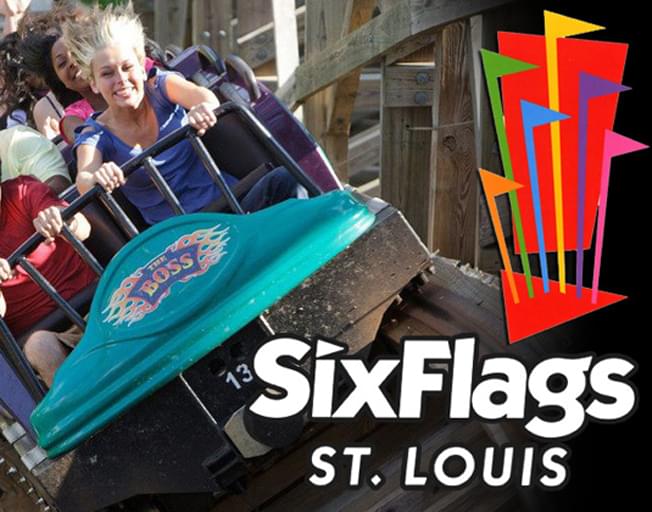 Win a 4-Pack of tickets to Six Flags St. Louis with B104