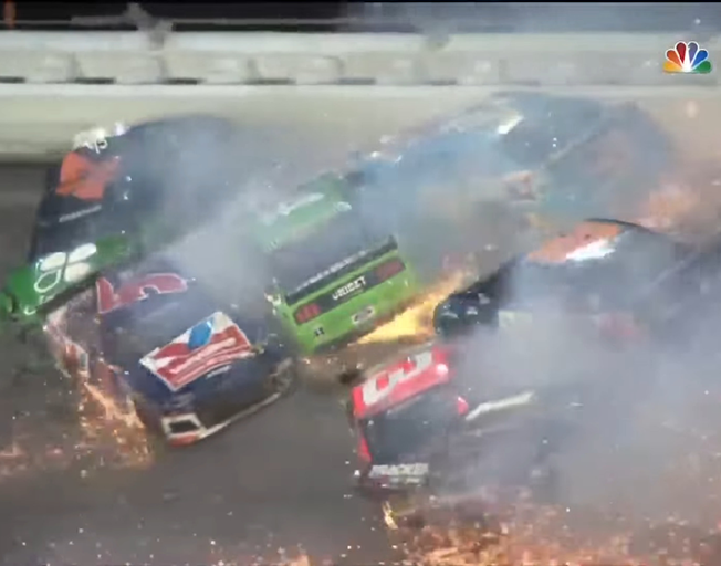 Wild End at Daytona to End NASCAR Regular Season [VIDEO]