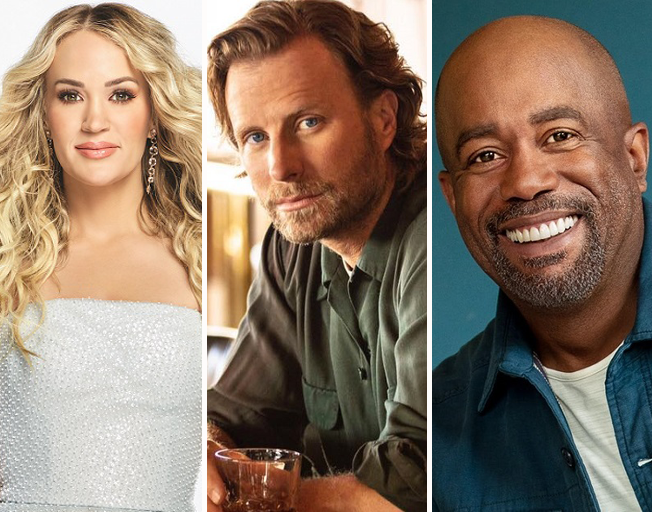 Carrie Underwood, Dierks Bentley and Darius Rucker Talk About Tonight’s ‘CMA Summer Jam’ TV Special