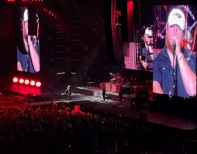 Luke Combs Tributes Eric Church With Cover Of “Carolina” During First-Ever Stadium Concert In North Carolina [VIDEO]