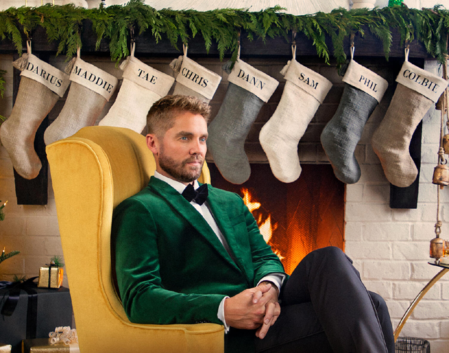 Brett Young Shares what His Favorite Song is on First Christmas Album