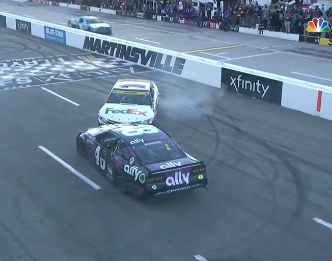 Playoffs at Martinsville Produces Drama and NASCAR Championship Four [VIDEO]