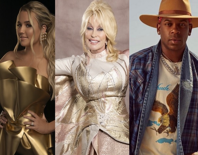Gabby Barrett and Jimmie Allen Join Dolly Parton as Co-Hosts of 2022 ACM Awards