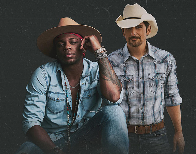 Jimmie Allen and Brad Paisley Trek to Number One with “Freedom Was a Highway”