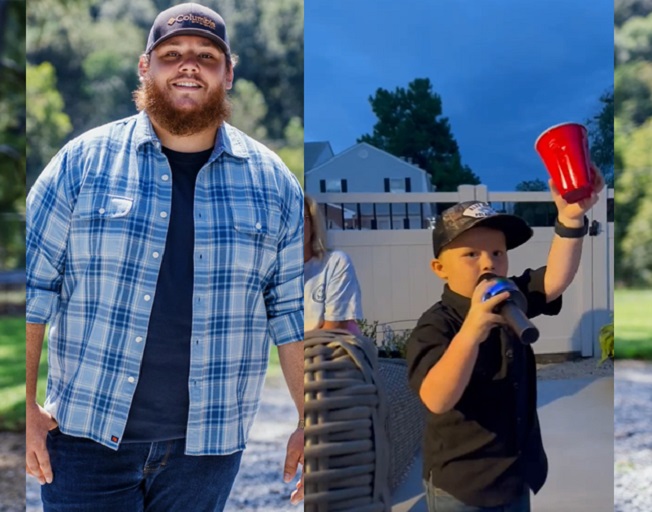 WATCH: 4 Year Old Tripp is Ready if Luke Combs Ever Needs an Adorable Backup Singer