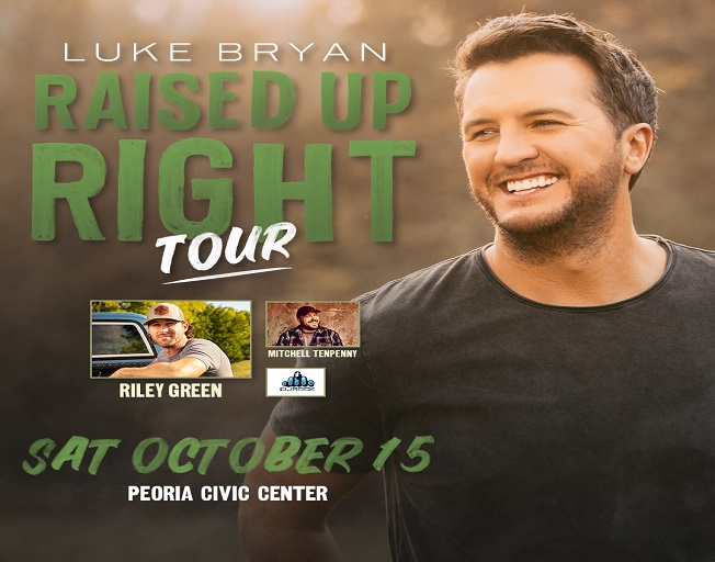 Win Tickets to Luke Bryan at the Peoria Civic Center