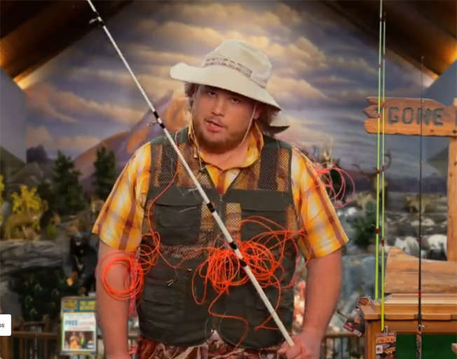 Watch: Luke Combs Plays A Bad Fisherman On Kimmel
