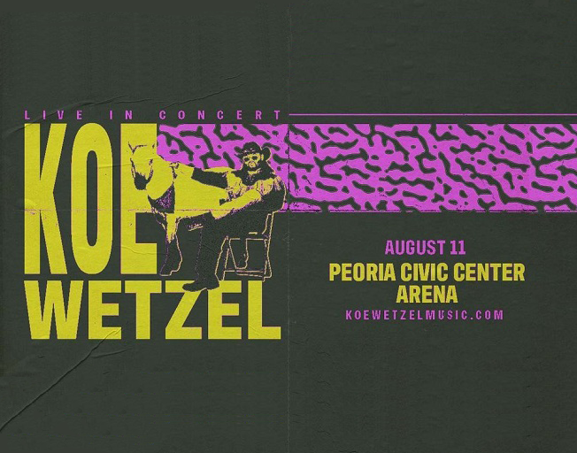 Koe Wetzel at the Peoria Civic Center August 11, 2022