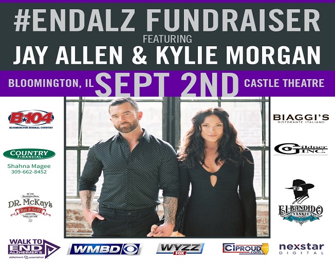 Concert to #ENDALZ with Jay Allen & Kylie Morgan at the Castle Theatre