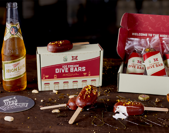 Miller High Life has Alcoholic Ice-Cream that Tastes Like a Dive Bar