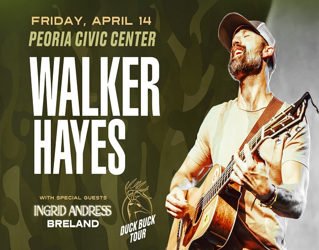 Walker Hayes Announces ‘Duck Buck’ Tour Coming to Peoria