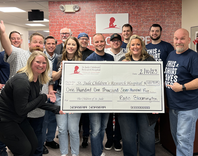 THANK YOU for Donating $101,705 for the Kids of St. Jude!