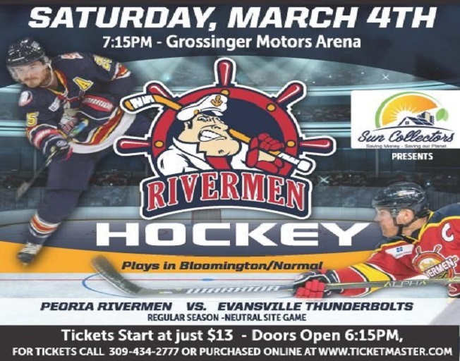 Win Tickets to Peoria Rivermen in Bloomington with Faith in the Morning