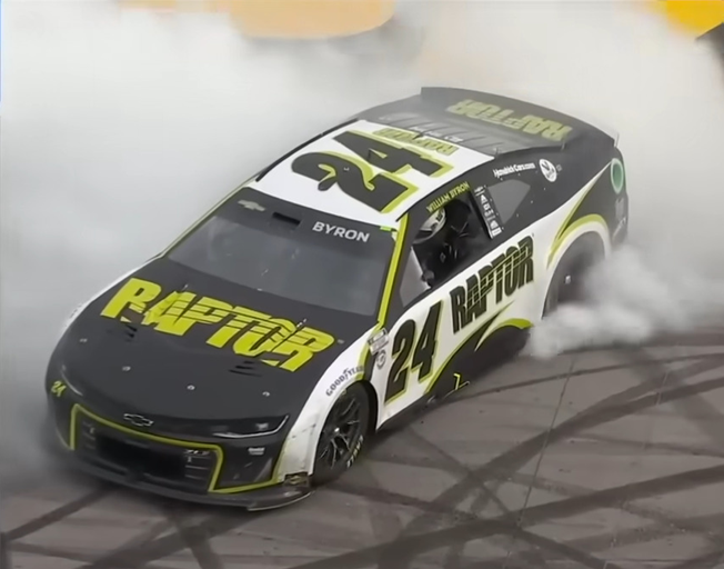 William Byron Dominates NASCAR’s Pennzoil 400 in Las Vegas [VIDEO]
