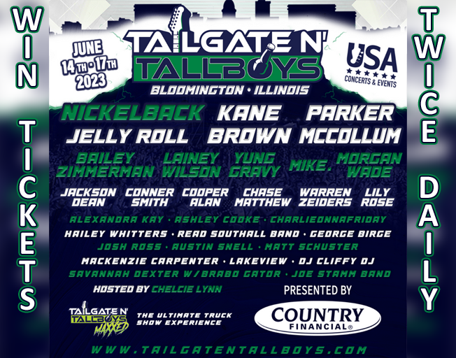 Win 4-Day GA Passes to Tailgate N’ Tallboys with B104