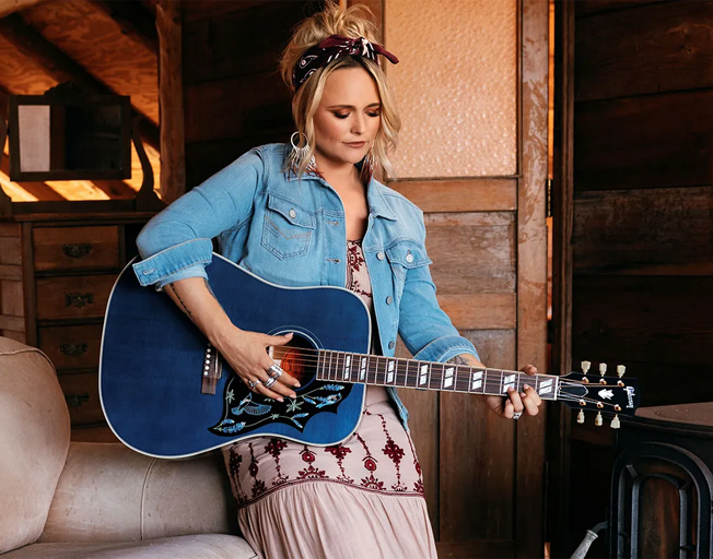 Miranda Lambert Collaborates with Gibson Custom Shop on Her First-Ever Signature Guitar