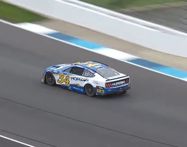 Michael McDowell Dominates at Indy and Wins to Get In the NASCAR Playoffs [VIDEO]