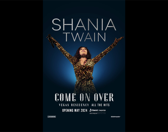Shania Twain Announces 2024 “Come On Over” Las Vegas Residency