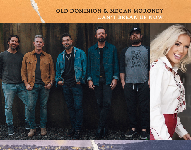 Listen: Old Dominion Waited to find the “Right Voice” for New Song “Can’t Break Up Now” with Megan Moroney