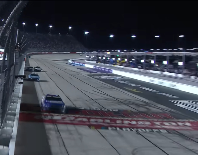 Denny Dominates, but Kyle Wins NASCAR Playoffs Race 1 at Darlington [VIDEO]