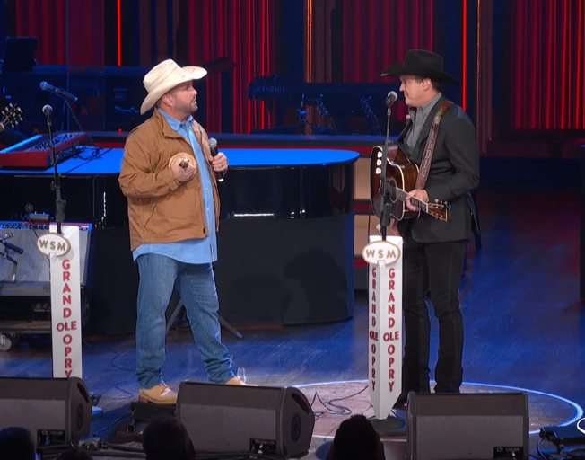 Watch: Jon Pardi Inducted into The Grand Ole Opry by Garth Brooks