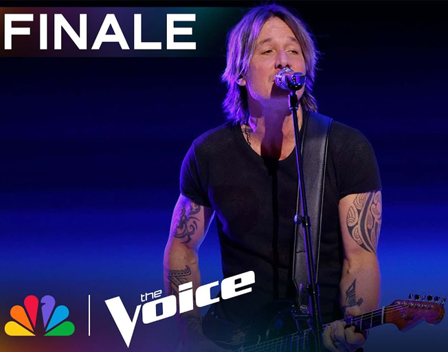 Watch: Keith Urban Sings “Blue Ain’t Your Color” on ‘The Voice’ Finale