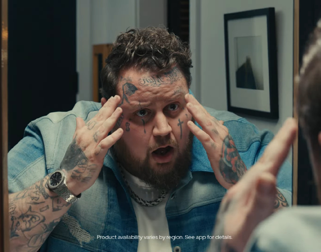Watch: Jelly Roll Pokes Fun at His Tattoos in New Super Bowl Commercial