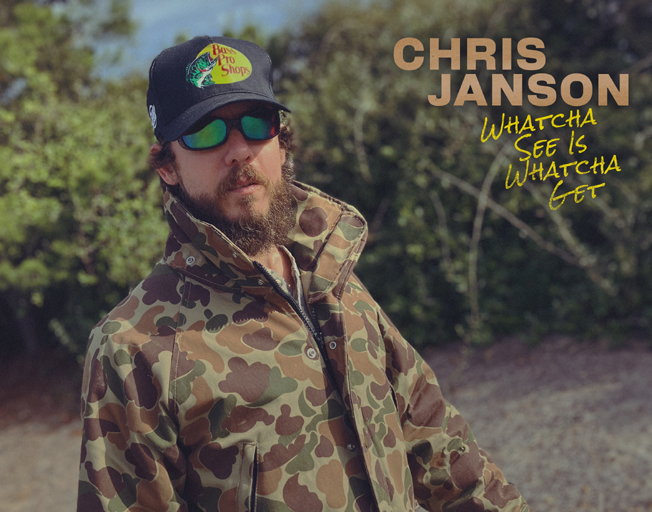 Listen: Chris Janson Drops New Single “Whatcha See Is Whatcha Get”