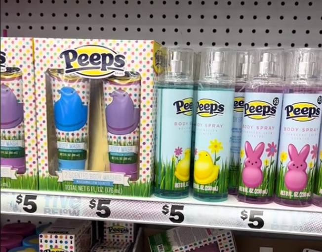 Easter is Coming and Peeps Body Spray is Here!