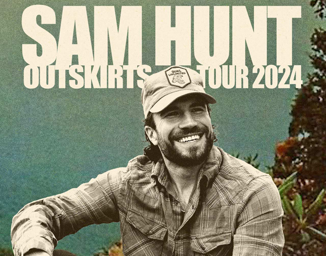 Text to Win a Party Pack of 4 Tickets to Sam Hunt with B104