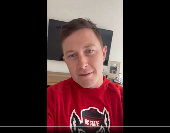 Watch: Scotty McCreery’s “Lucky Jersey” Gets NC State into The Final Four