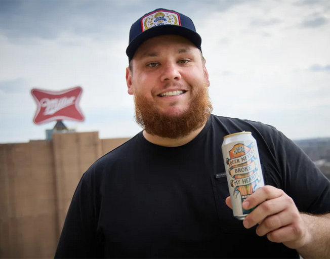Luke Combs Teams with Miller Lite for a Hat that is a Literal Show Ticket