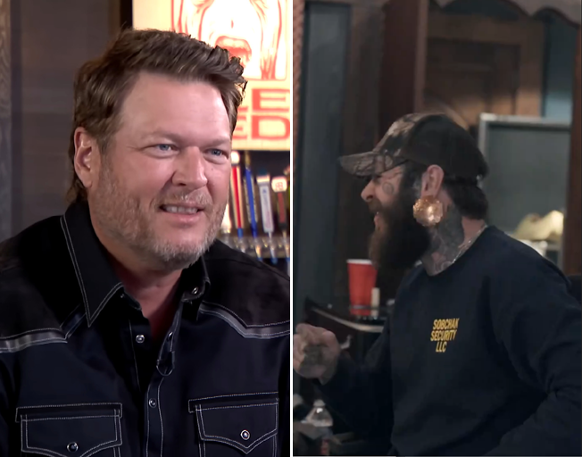 Watch: Post Malone has Previewed a New Collaboration with Blake Shelton