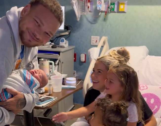 Watch: Kane Brown’s Daughters Meet their Newborn Brother Krewe Allen in Heartwarming Video