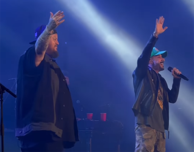 Watch: Jelly Roll Duets with Backstreet Boys’ AJ McLean for “I Want It That Way”