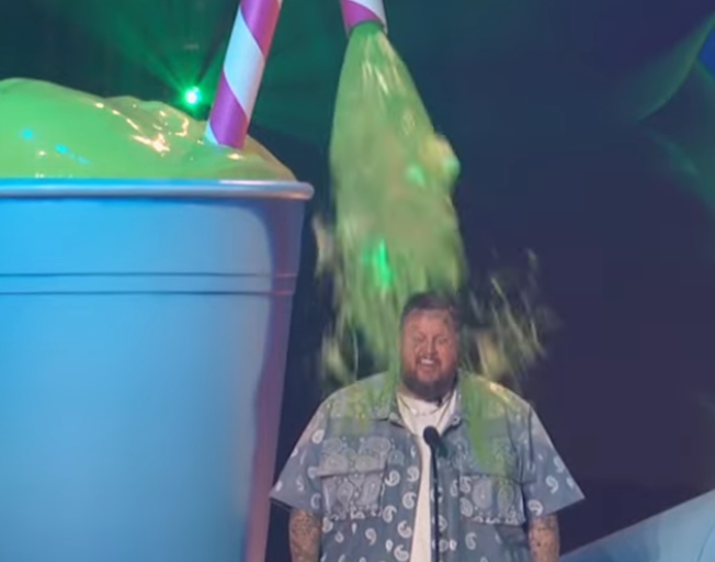 Watch Jelly Roll Get Slimed at 2024 Kids’ Choice Awards