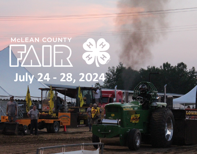 Win 4-Pack of Tickets to Tractor Pulls at McLean County Fair on B104