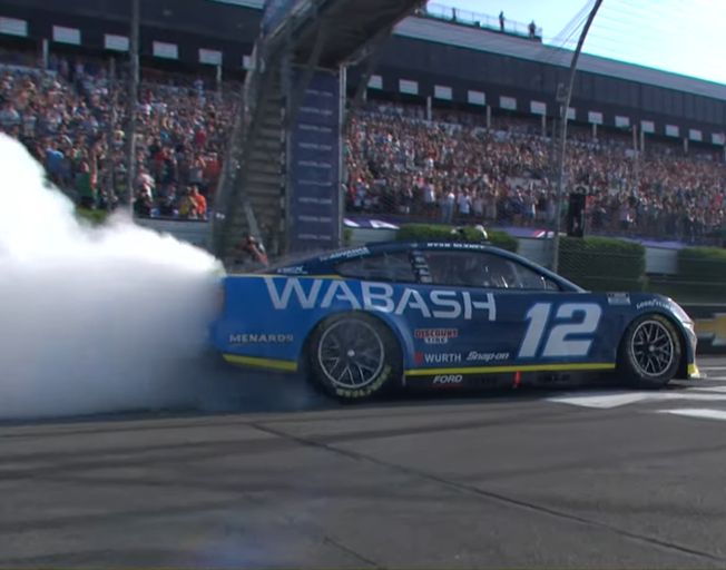 Ryan Blaney Wins on NASCAR’s Tricky Triangle [VIDEO]