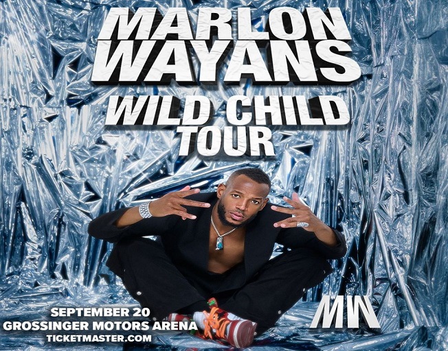 Win Tickets to Marlon Wayans at Grossinger Motors Arena with Faith in the Morning