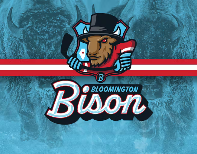 Win a 4-Pack of Tickets to Bloomington Bison Hockey with B104