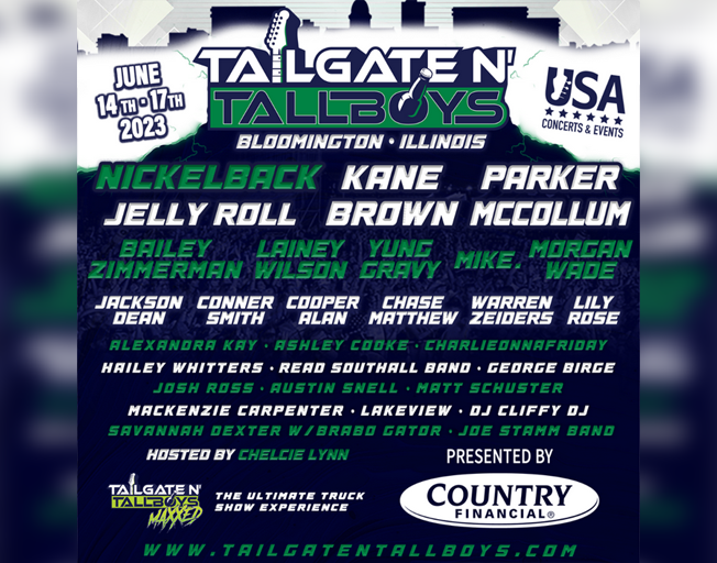 Win Two 4-Day Passes to 2023 Tailgate N ‘Tallboys with 93.7 NASH Icon