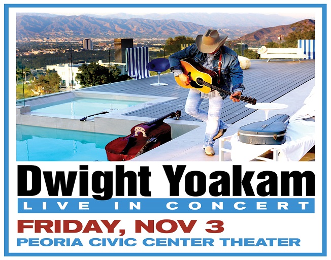 93.7 NASH Icon Welcomes Dwight Yoakam to the Peoria Civic Center