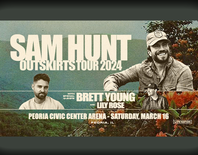 Win Tickets to Sam Hunt with 93.7 NASH Icon