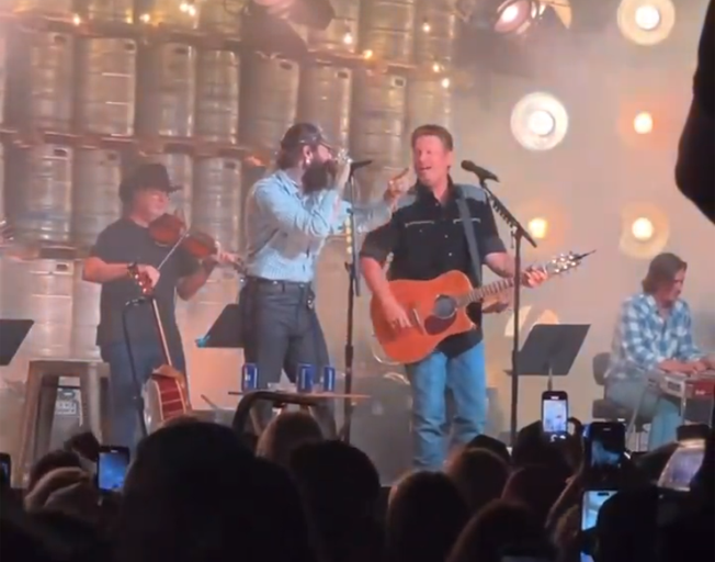 Watch: Post Malone Surprises Nashville Crowd with Two Duets with Blake Shelton