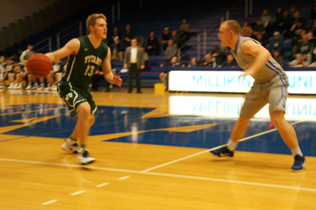 Titans overcome slow start to win at Millikin
