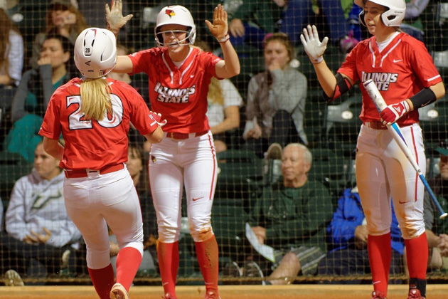 Illinois State softball drops season opener to No. 25 USF in walk-off