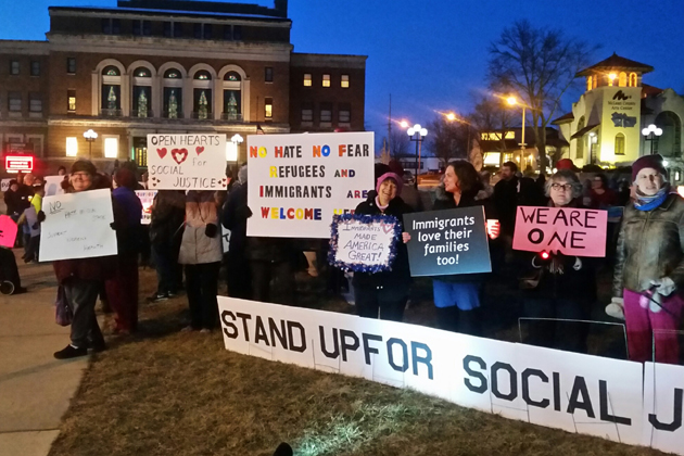 Bloomington social justice rally highlights health care