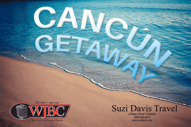 WJBC and Suzi Davis Travel Have a Cancún Getaway For You